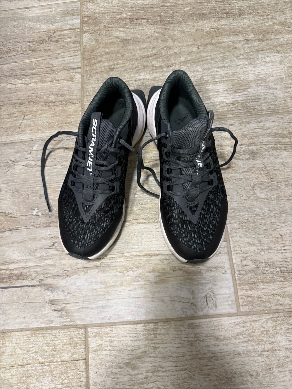 Under Armour Black Athletic Running Shoes